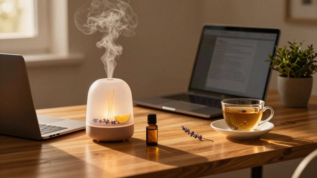 aromatherapy signals relaxation transition