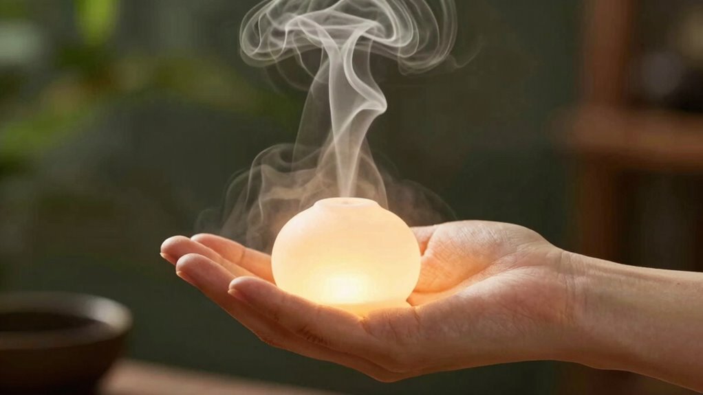 breath scents calm mind