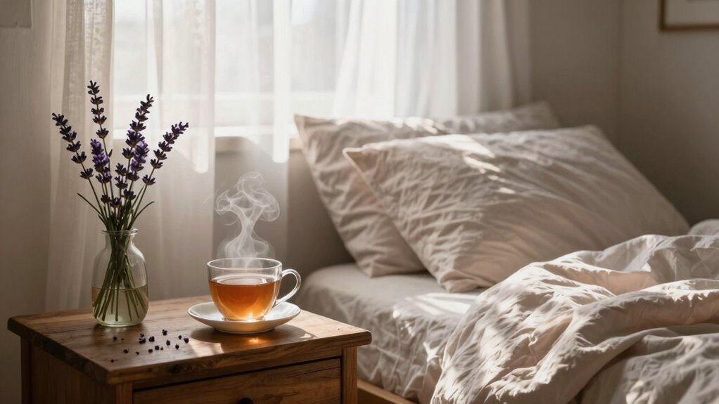 calm mindful morning lighting