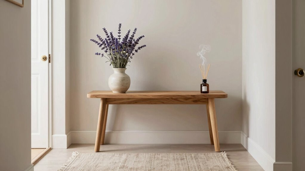 calm scented simple entry