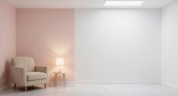 calm versus flat room