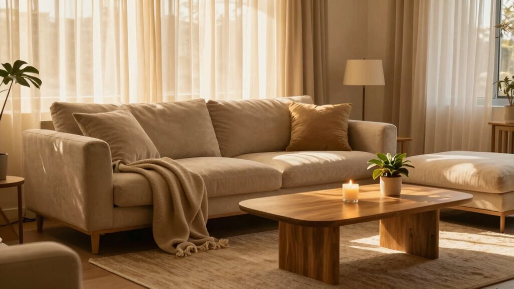 cozy calming organized sanctuary