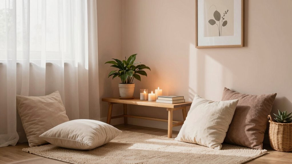 cozy calming personal sanctuary