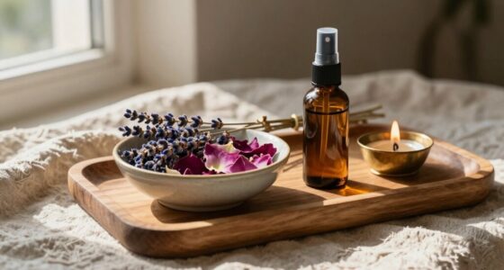 create a calming scent ritual