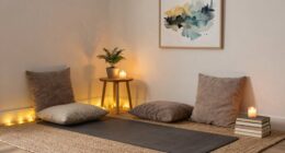 create a cozy wellness nook