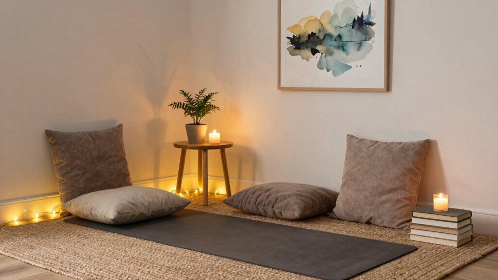 create a cozy wellness nook