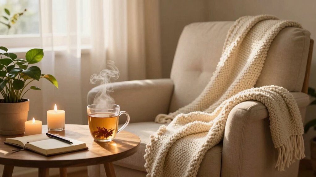 create calming daily routines