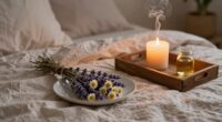 create calming scent routine