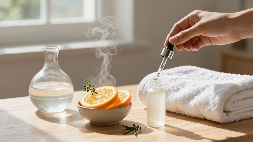 create mindful aromatherapy routine