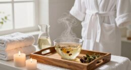 create warm relaxation routine