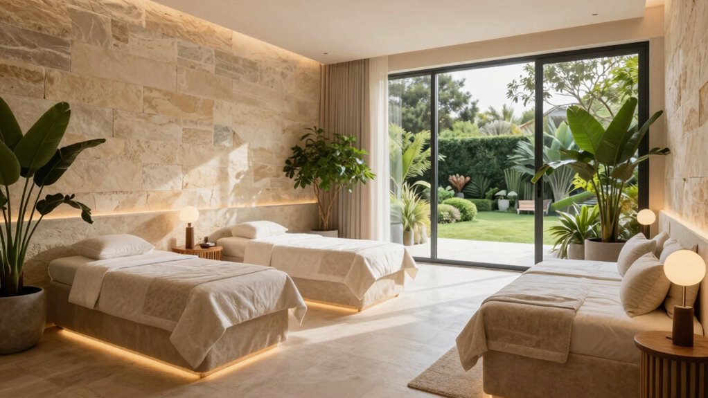 eco friendly luxury wellness sanctuary