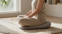 enhanced comfort improves meditation