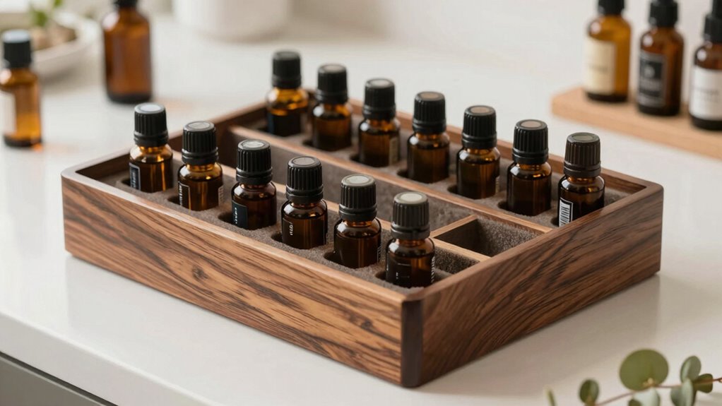 essential oil case selection