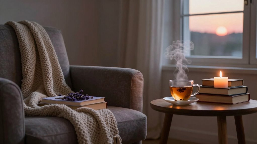 evening relaxation and mindfulness