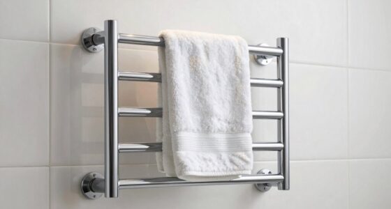 luxurious warm bathroom experience