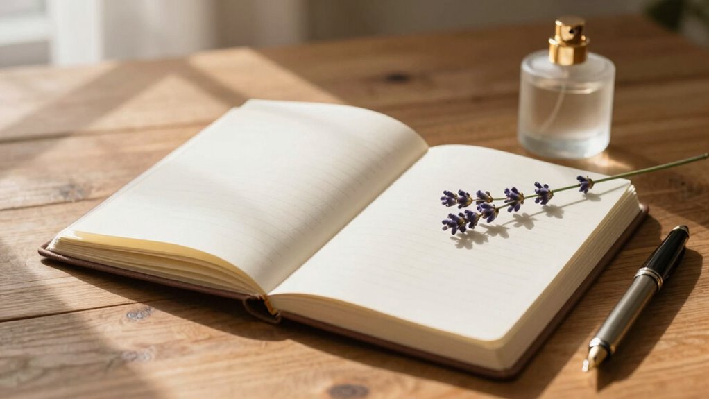 match scent with journaling