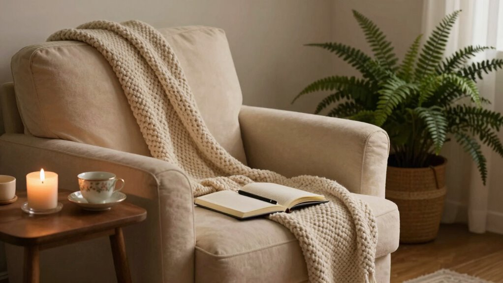 mindful breathing and aromatherapy
