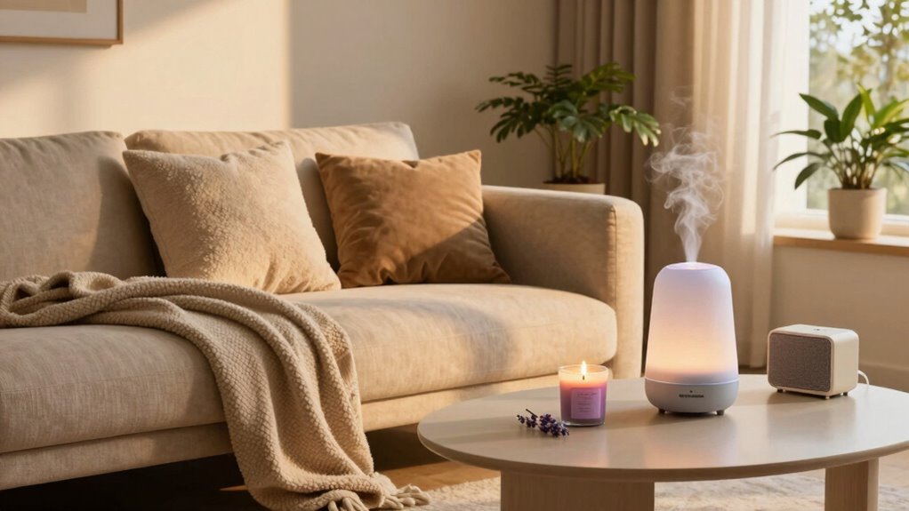 mindful relaxation and sensory cues