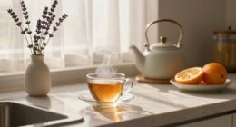 morning calm with beverages