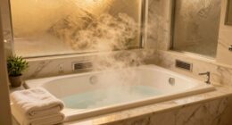 optimize bathroom heat and steam