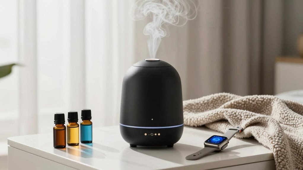 safe aromatherapy device blending
