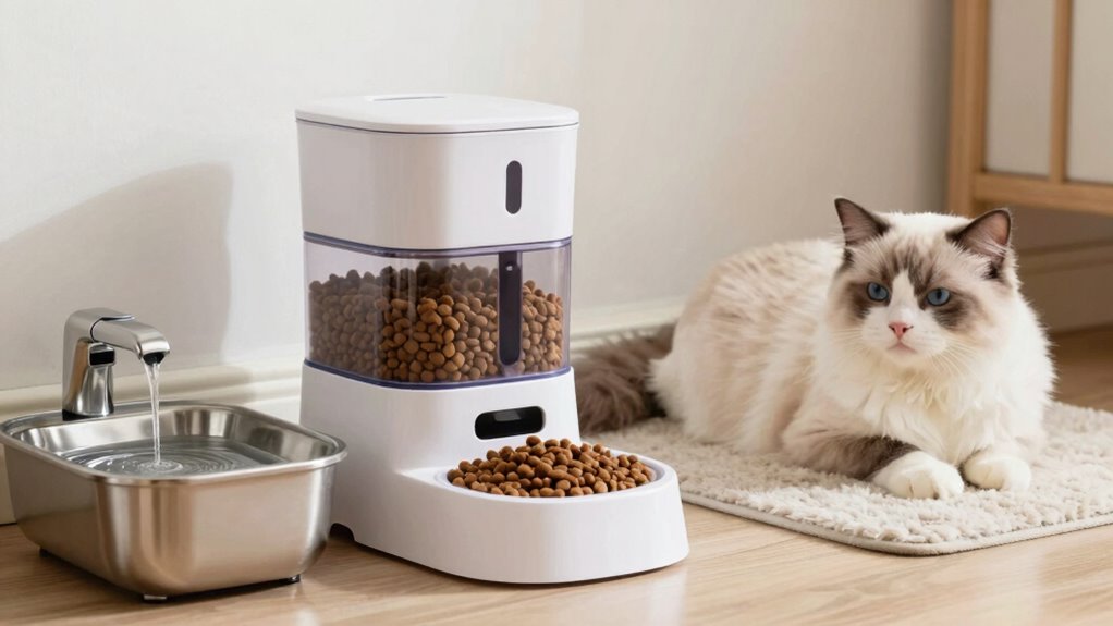 smart pet feeding routines