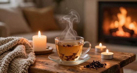 soothing evening beverage ritual