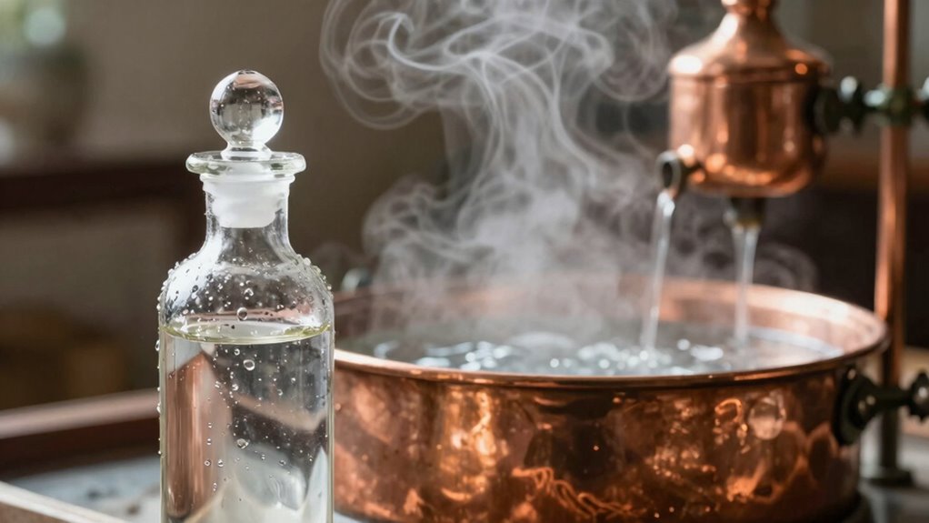 steam distillation preserves purity