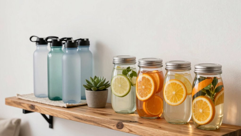 stylish functional hydration station