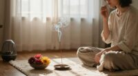 use scent during breathing