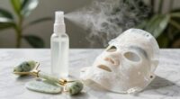 using hydrosols with facial tools