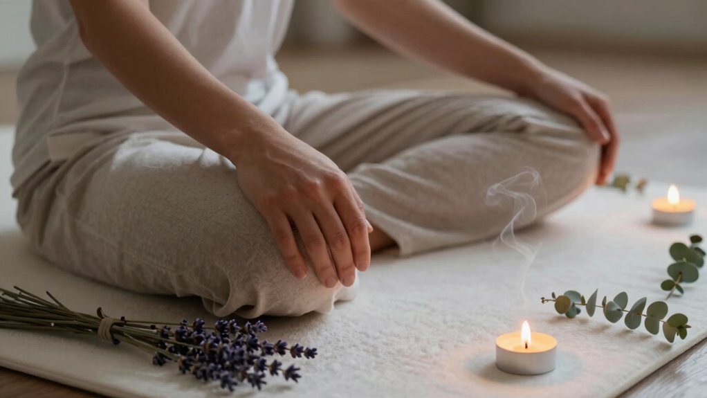 using scent during meditation