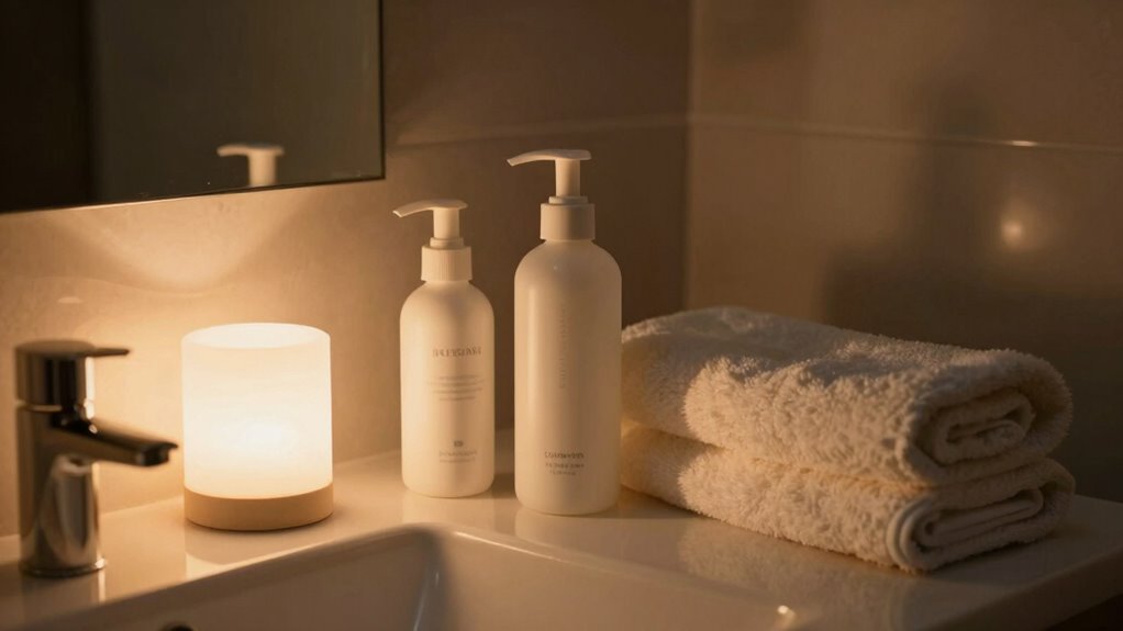 warm ambient relaxing lighting