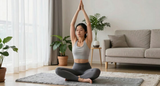 15-Minute Yoga to Ease Stress and Slow Down—Without Standing Up