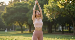 5-Minute Standing Yoga to Release Tension and Feel Good All Day