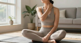 5-Minute Seated Yoga to Relieve Neck Pain