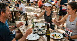 At This French Marathon, Runners Make Pit Stops For Wine And Oysters
