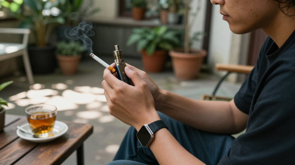People Hooked On Vapes Try A New Way To Quit: Cigarettes