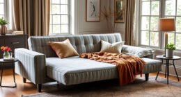 Sleeper Sofa Bed Review: A Cozy Fall Guest-Ready Loveseat