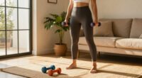 The Two Simple Tricks A Trainer Uses To Ensure Her Home Dumbbell Workouts Stay Effective